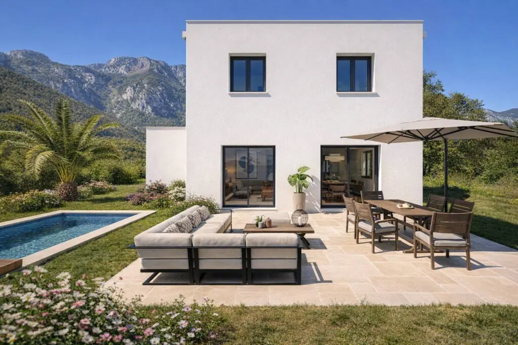Maison individuelle neuve construite par Maisons Françaises des Alpes à Grenoble et en Isère
