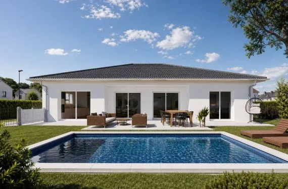 Photo maison 130&nbsp;m² sur terrain 1500&nbsp;m²